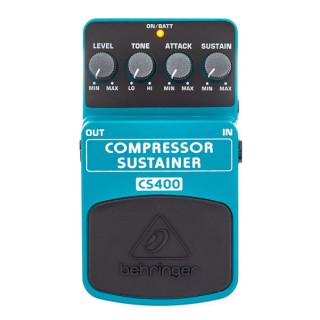 BEHRINGER COMPRESSOR/SUSTAINER CS400 / Pedal BEHRINGER COMPRESSOR/SUSTAINER CS400 / Pedal