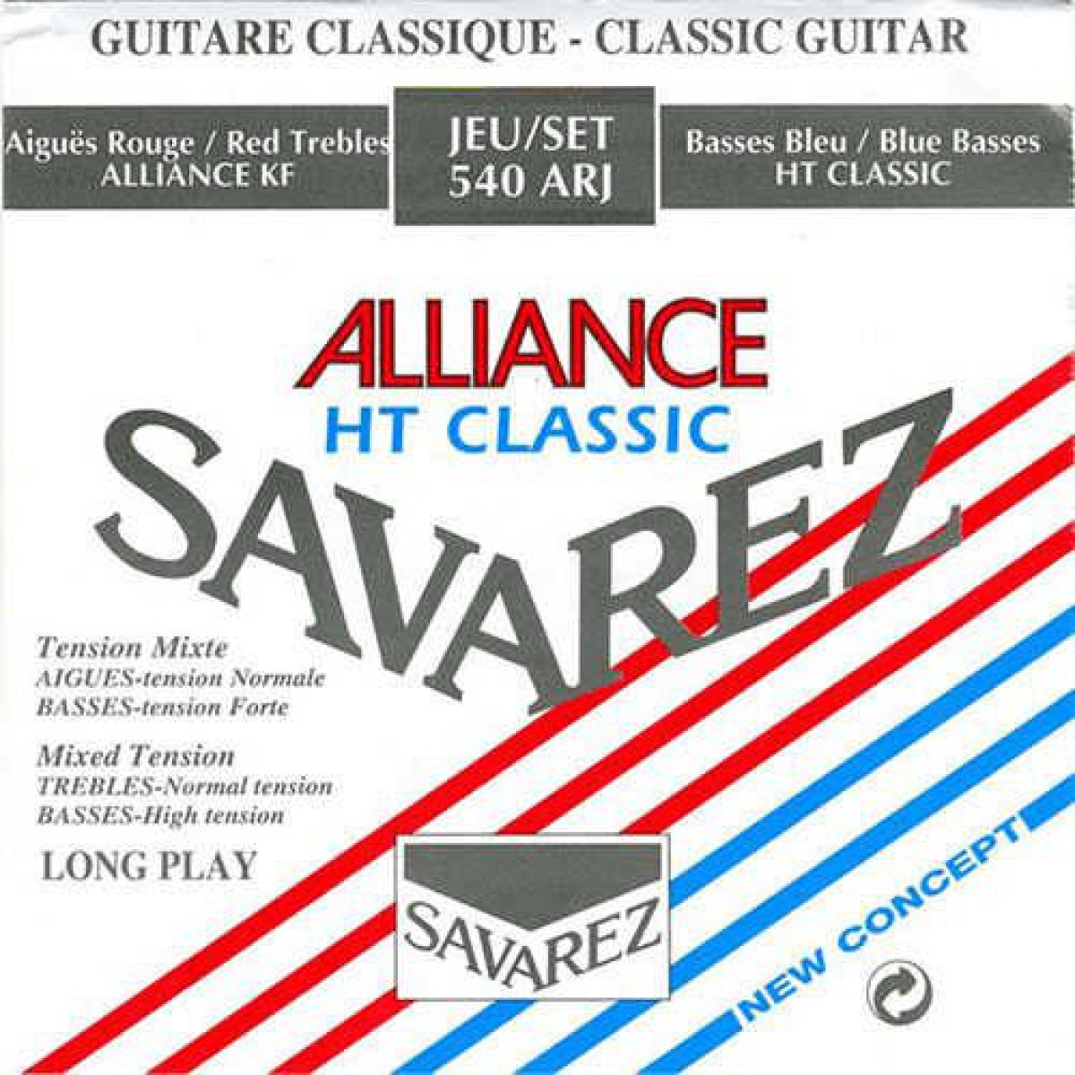 Savarez 540ARJ Alliance Yüksek Tansiyon Klasik Gitar Teli Savarez 540ARJ Alliance Yüksek Tansiyon Klasik Gitar Teli