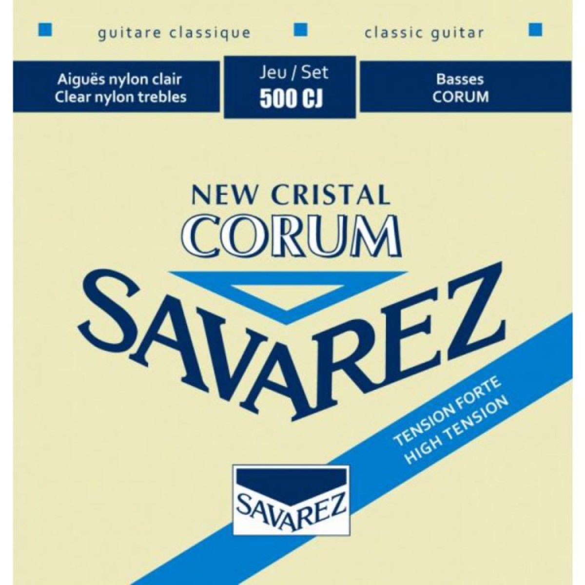 Savarez 500CJ Corum Crystal Blue Forte Klasik Gitar Tel Seti Savarez 500CJ Corum Crystal Blue Forte Klasik Gitar Tel Seti