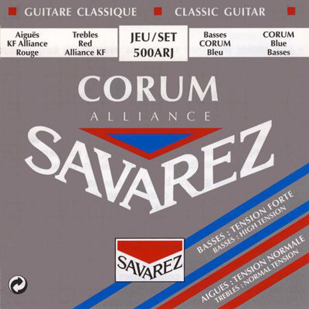 Savarez 500ARJ Alliance Cantiga Blue Forte Klasik Gitar Teli Savarez 500ARJ Alliance Cantiga Blue Forte Klasik Gitar Teli