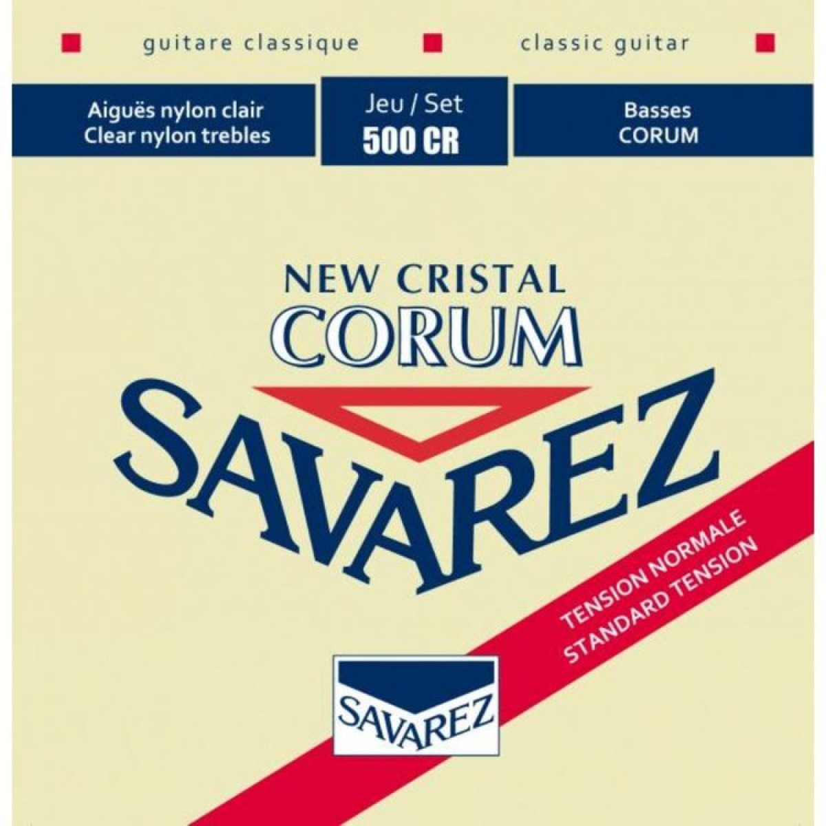 SAVAREZ 500CR Corum New Crys KLASİK GİTAR TELİ SET SAVAREZ 500CR Corum New Crys KLASİK GİTAR TELİ SET