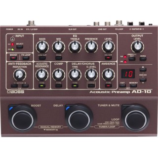 BOSS AD-10 Akustik Gitar Prosesörü