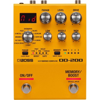 BOSS OD-200 Hybrid Drive Pedal BOSS OD-200 Hybrid Drive Pedal