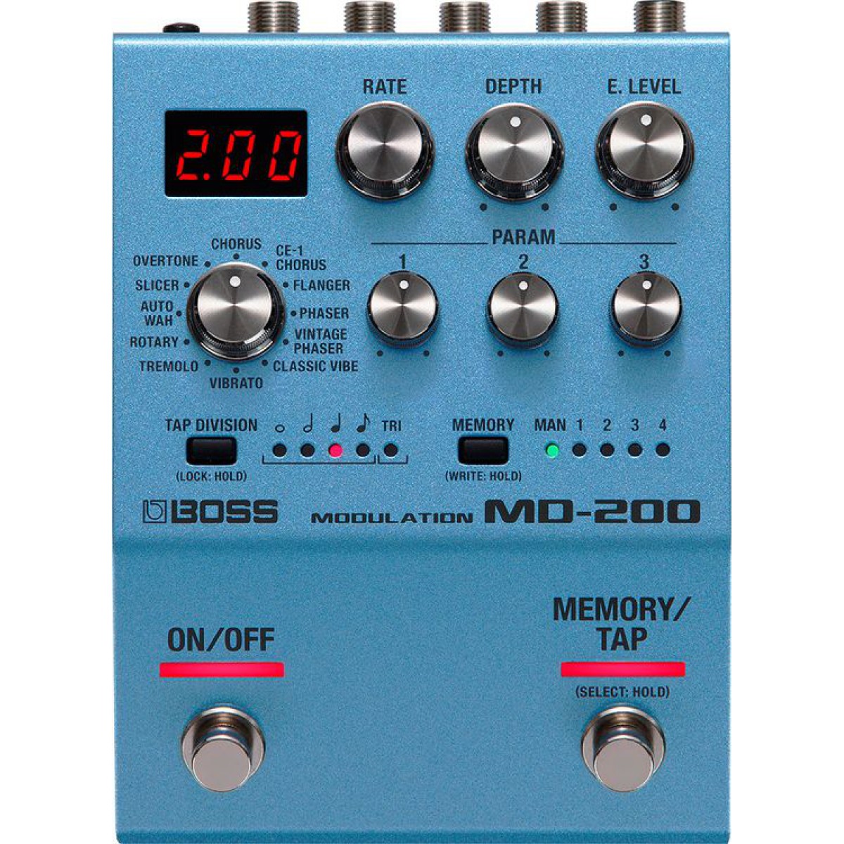 BOSS MD-200 Modulation Pedalı BOSS MD-200 Modulation Pedalı