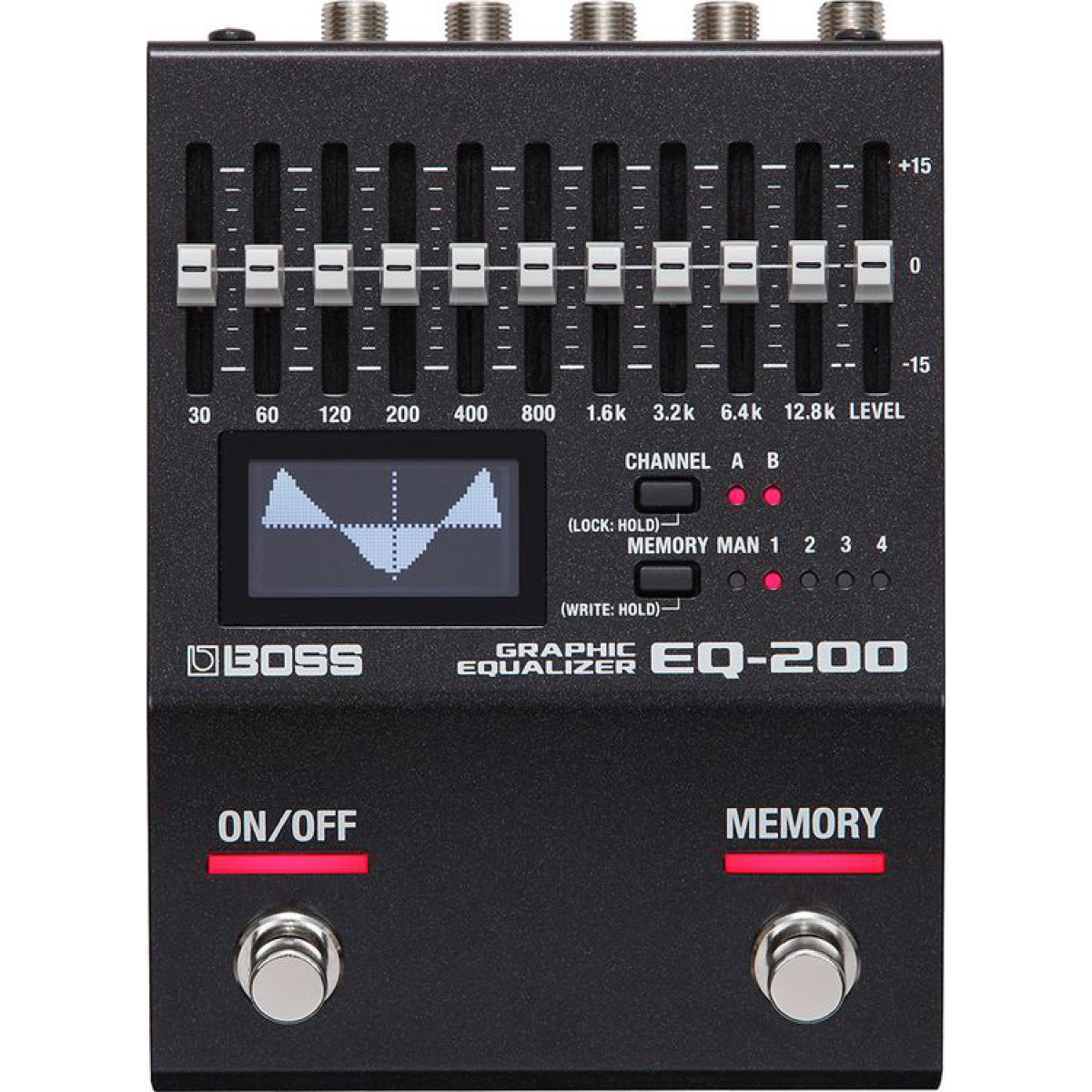 BOSS EQ-200 Programmable Stereo Graphic Equalizer BOSS EQ-200 Programmable Stereo Graphic Equalizer