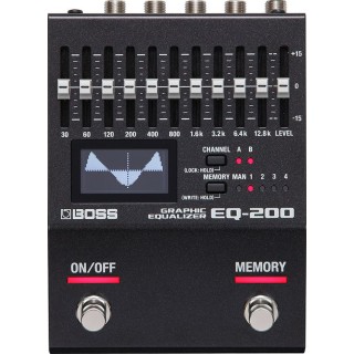 BOSS EQ-200 Programmable Stereo Graphic Equalizer BOSS EQ-200 Programmable Stereo Graphic Equalizer