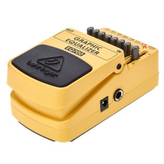 BEHRINGER EQ700 7-Bant Grafik Ekolayzer Pedal BEHRINGER EQ700 7-Bant Grafik Ekolayzer Pedal