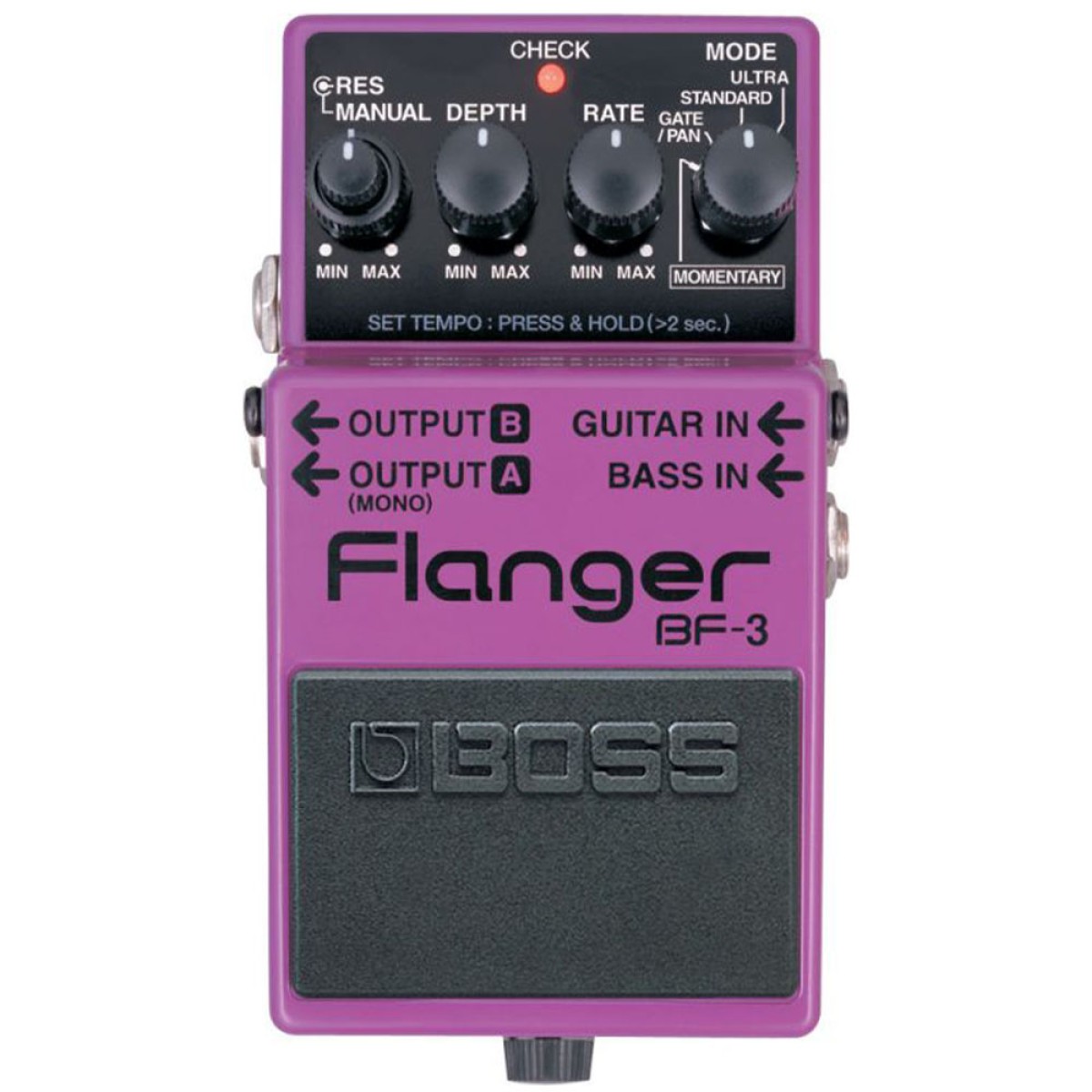 Boss BF-3 Flanger Compact Pedal Boss BF-3 Flanger Compact Pedal