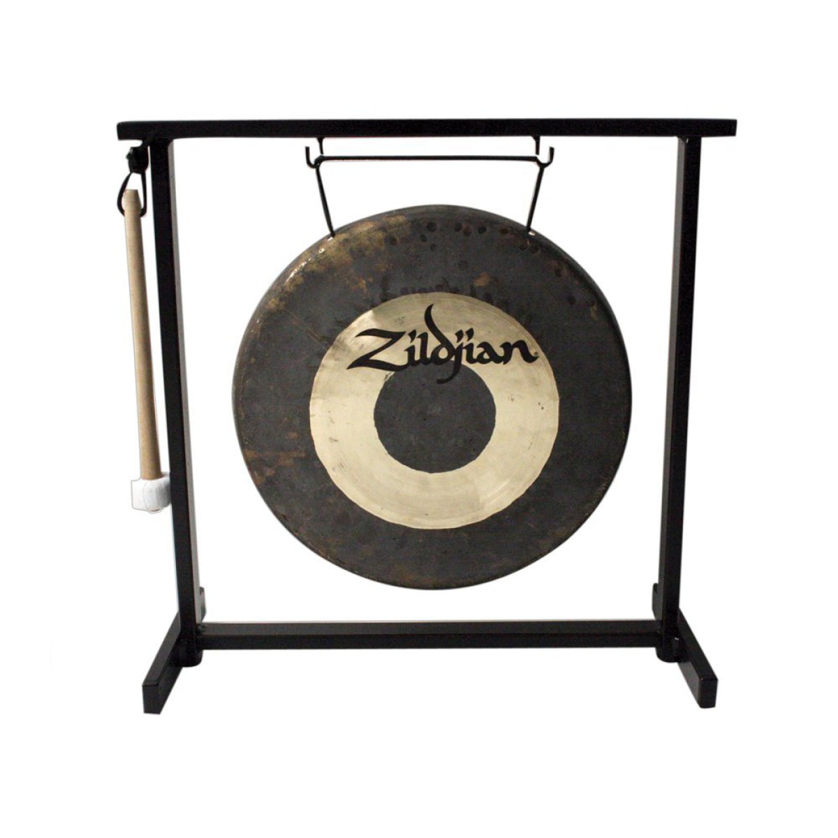Zildjian P0565 12 Inch Gong Seti (Mallet ve Stand) Zildjian P0565 12 Inch Gong Seti (Mallet ve Stand)