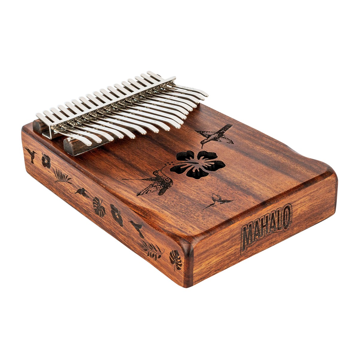 Mahalo MKA17HB Do Majör Kalimba (Hibiscus)