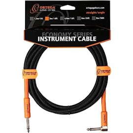 Ortega OECI-10 Economy Series 3m Gitar Kablosu (Siyah) Ortega OECI-10 Economy Series 3m Gitar Kablosu (Siyah)
