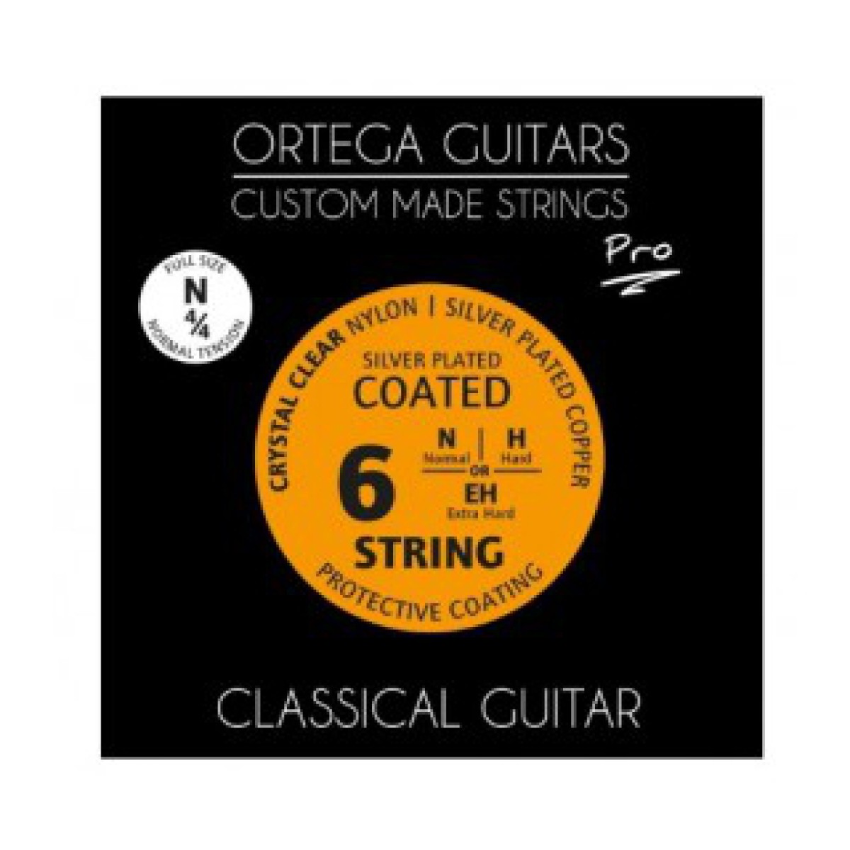 Ortega NYP44N Normal Tension Klasik Gitar Teli (028/.043)