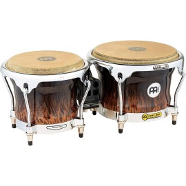 Meinl FWB400BB Free Ride Series 7''/ 8.5'' Bongo Set (Brown Burl)