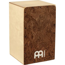 Meinl SC100BW Frontplate Snarecraft Cajon (Natural Burl) Meinl SC100BW Frontplate Snarecraft Cajon (Natural Burl)