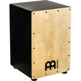 Meinl MCAJ100BK-MA Frontplate Cajon (Black Maple) Meinl MCAJ100BK-MA Frontplate Cajon (Black Maple)