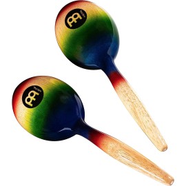 Meinl MWM1MC Multi Color Pair Wood Marakas Meinl MWM1MC Multi Color Pair Wood Marakas