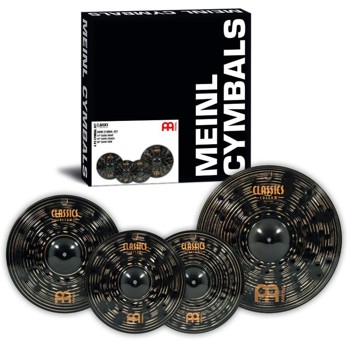 Meinl CCD141620 Classics Custom Dark Zil Seti (14