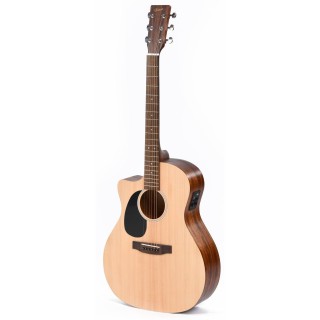 Ditson GC-10EL Grand Om Solak Elektro Akustik Gitar (Natural) Ditson GC-10EL Grand Om Solak Elektro Akustik Gitar (Natural)