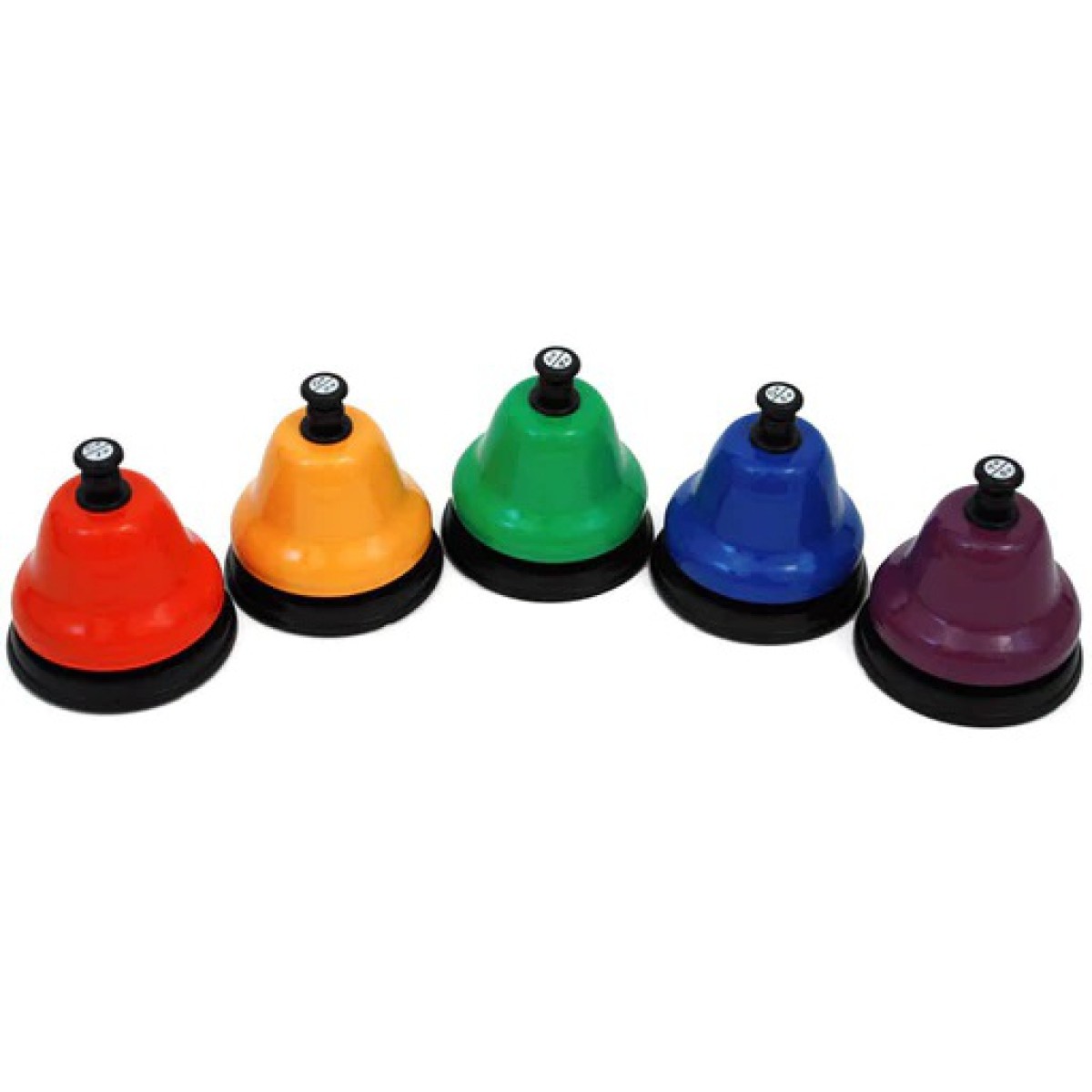 Boomwhackers CNDB-C 5 Nota Masaüstü Zil Set, (C#, D#, F#, G#, A#.)