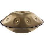 Meinl Sonic Energy HPSTL90 Stainless Steel D Kurd 9 Note Handpan (Vintage Gold)