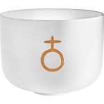 Meinl PCSB12E Planetary Tuned 12’’ Crystal Singing Bowl Om 136.10 Hz