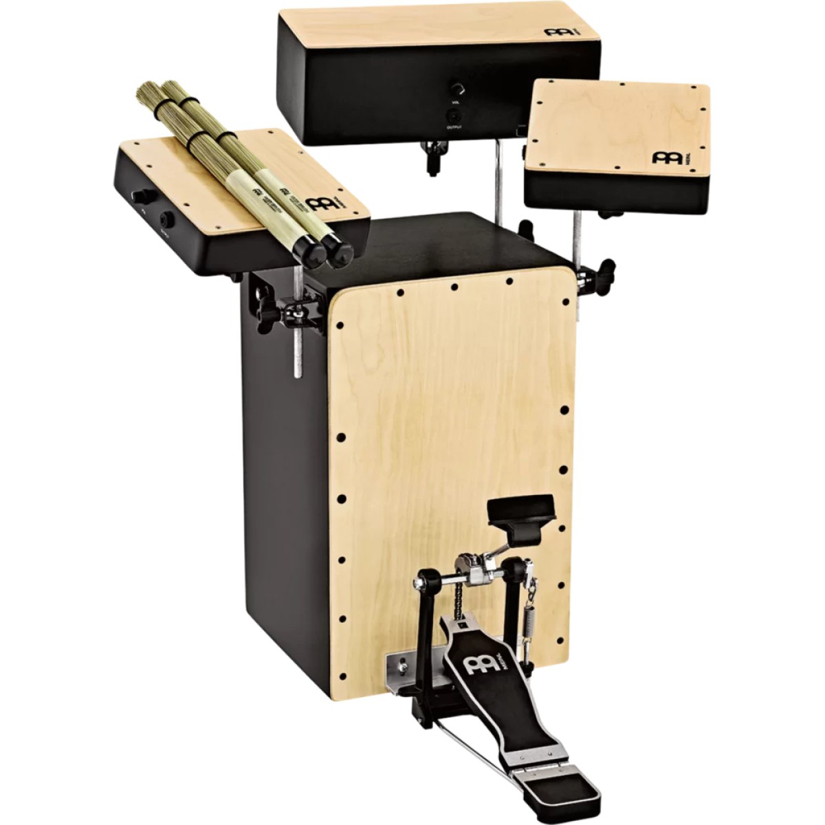 Meinl PBASSCAJ-KIT Cocktail Cajon Kiti