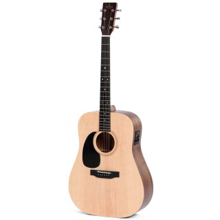 Sigma DMEL Solak Elektro Akustik Gitar (Natural) Sigma DMEL Solak Elektro Akustik Gitar (Natural)