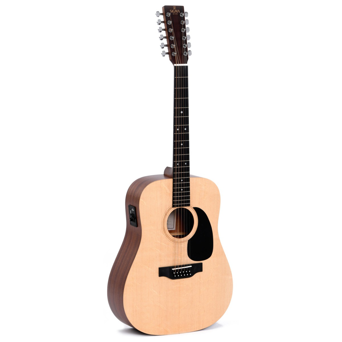 Sigma DM12E 12 Telli Elektro Akustik Gitar (Natural) Sigma DM12E 12 Telli Elektro Akustik Gitar (Natural)