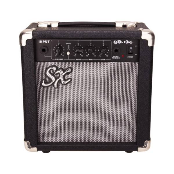 SX SE1 Elektro Gitar Seti (Metallic Silver)