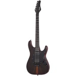 Schecter Sun Valley Super Shredder Exotic HT Ziricote Elektro Gitar (Natural)