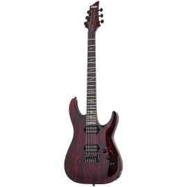 Schecter C-1 Silver Mountain Elektro Gitar (Blood Moon)