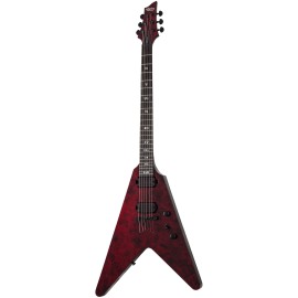 Schecter V-1 Apocalypse Elektro Gitar (Red Reign) Schecter V-1 Apocalypse Elektro Gitar (Red Reign)