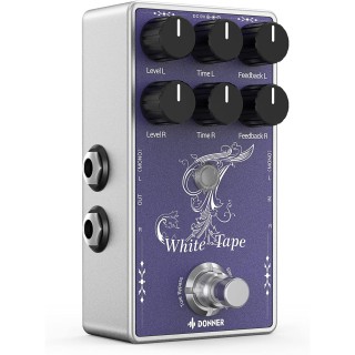 Donner Versatility Delay Pedal Time Effect Pedalı (Synthesizer/Gitar/Drum Machine Uyumlu)