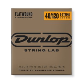Jim Dunlop DBFS40120S Stainless Steel Flatwound Bas Gitar Teli (40-120) Jim Dunlop DBFS40120S Stainless Steel Flatwound Bas Gitar Teli (40-120)