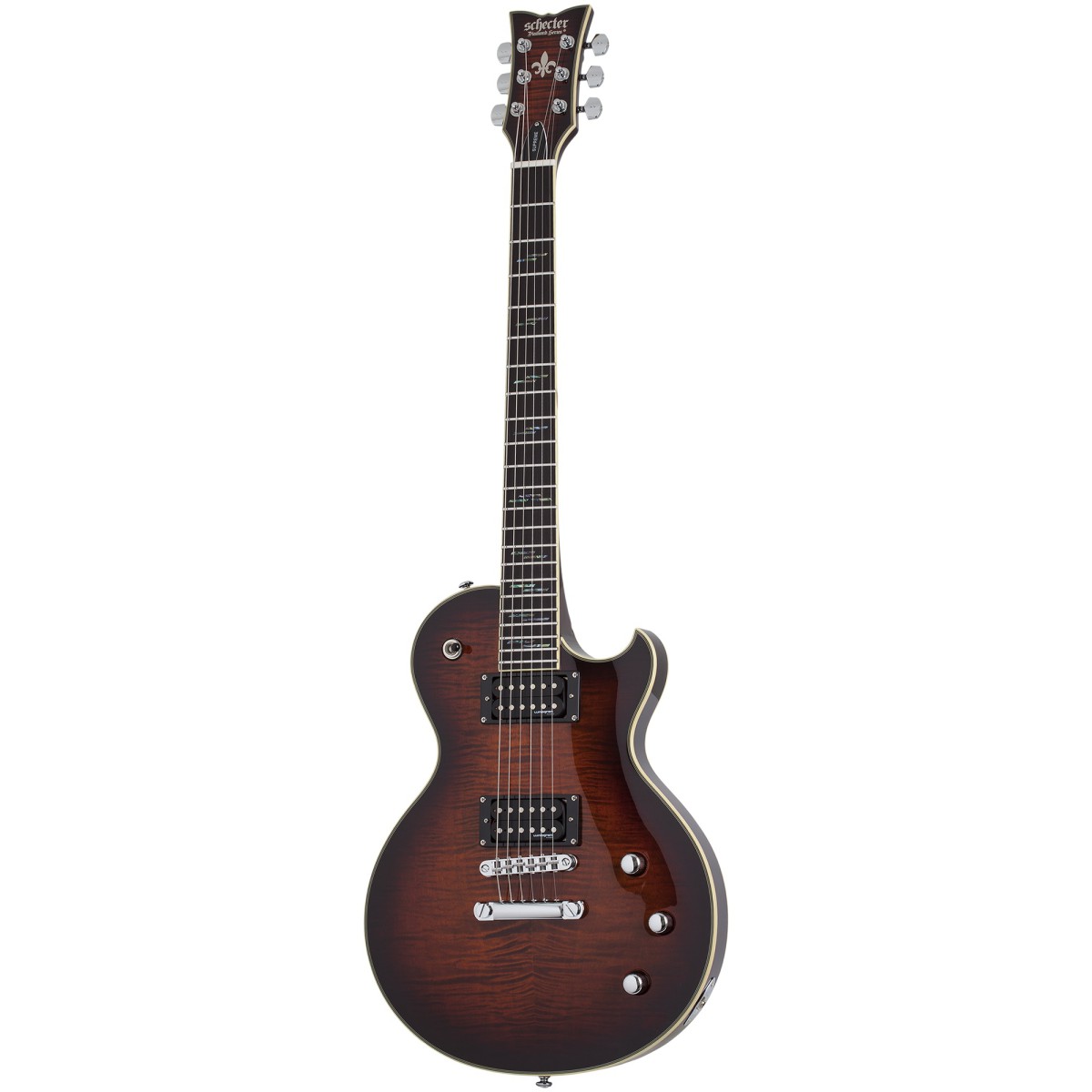 Schecter Solo-II Supreme Elektro Gitar (Cat's Eye Black Burst)