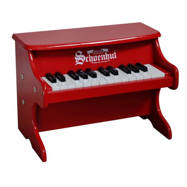 Schoenhut My First Piano II 25-Tuşlu Çocuk Piyanosu (Kırmızı)