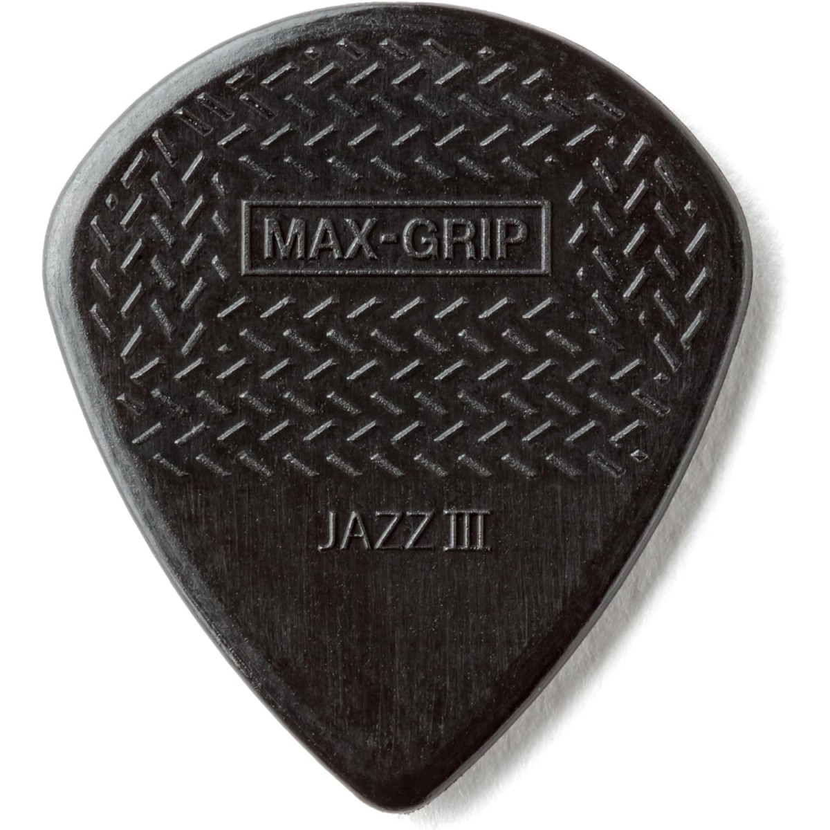 Jim Dunlop 471P3S Nyl Max Grip Jazz III 6'lı Paket Pena (Siyah) Jim Dunlop 471P3S Nyl Max Grip Jazz III 6'lı Paket Pena (Siyah)
