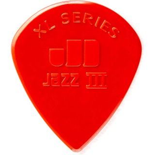 Jim Dunlop 47PXLN Nylon Jazz III XL 6'lı Paket Pena (Kırmızı) Jim Dunlop 47PXLN Nylon Jazz III XL 6'lı Paket Pena (Kırmızı)