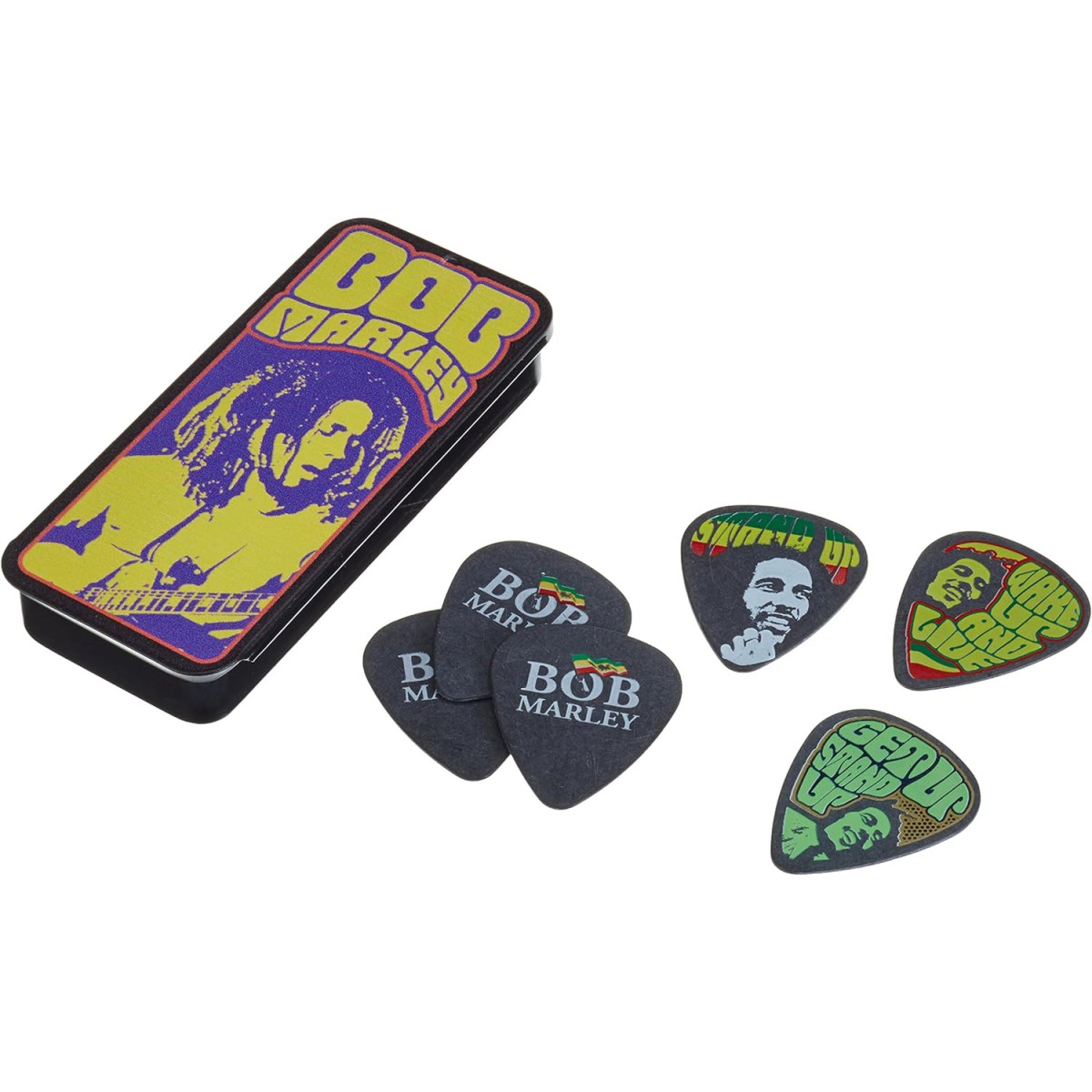 Jim Dunlop BOBPT06M Bob Marley Poster Series 6'lı Kutu Pena (Medium) Jim Dunlop BOBPT06M Bob Marley Poster Series 6'lı Kutu Pena (Medium)