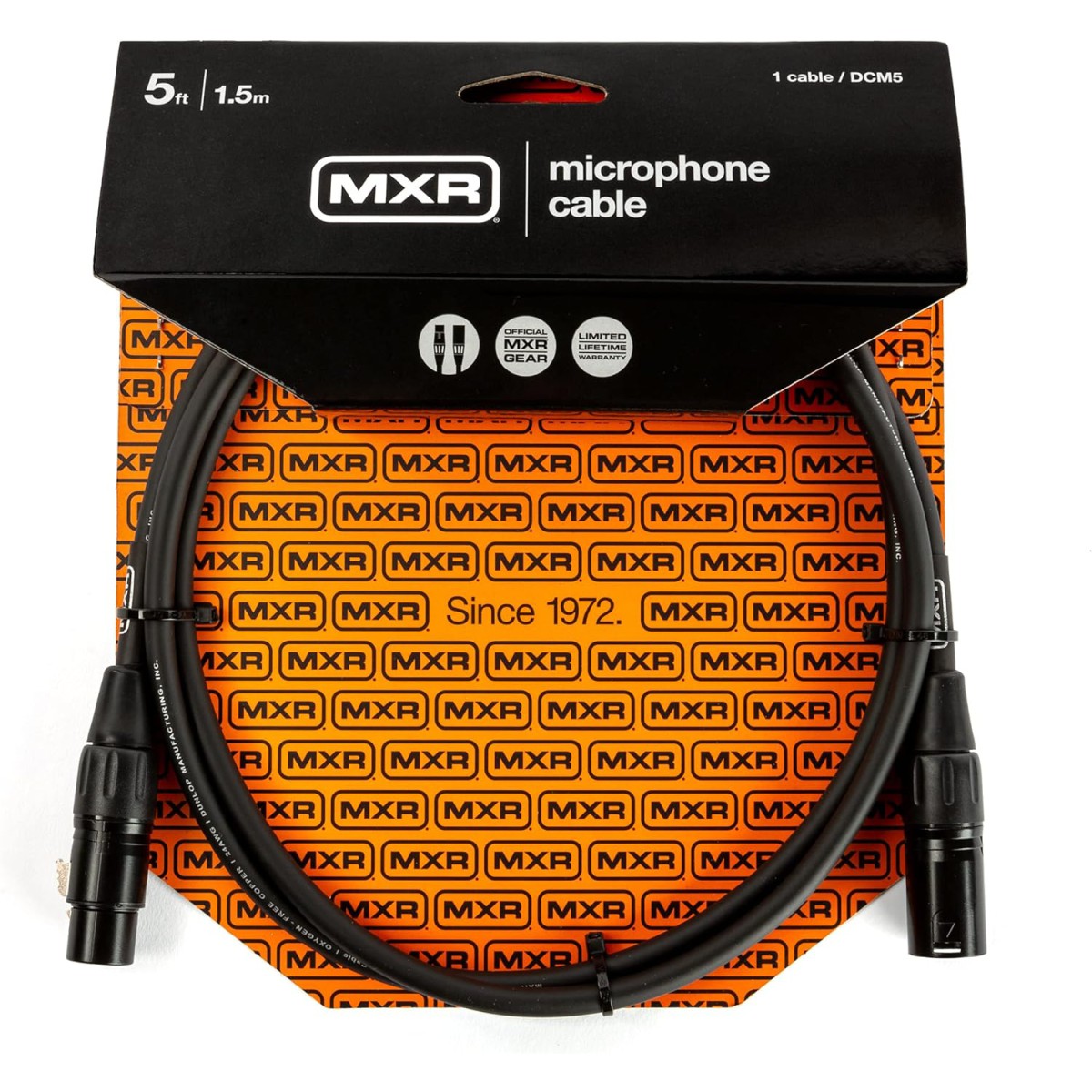 MXR DCM5 Mikrofon Kablosu (1.5 Metre) MXR DCM5 Mikrofon Kablosu (1.5 Metre)