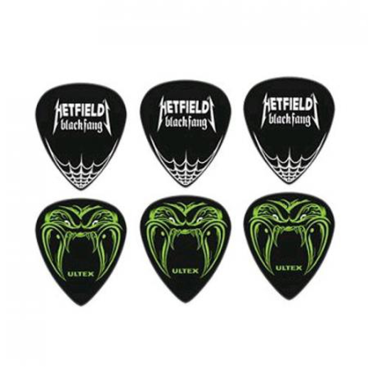 Jim Dunlop PH112P94 Hetfield Black Fang 6'lı Gitar Paketi (0.94 mm) Jim Dunlop PH112P94 Hetfield Black Fang 6'lı Gitar Paketi (0.94 mm)