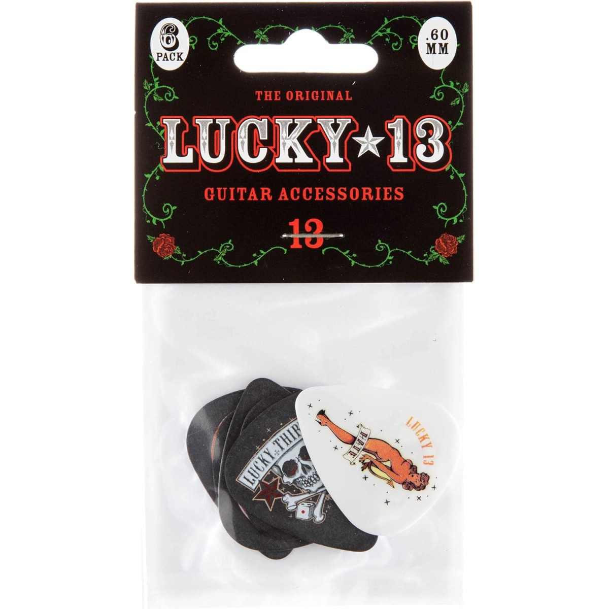 Jim Dunlop L13BP.60 Lucy 13 II 6'lı Paket Pena (0.60 mm) Jim Dunlop L13BP.60 Lucy 13 II 6'lı Paket Pena (0.60 mm)