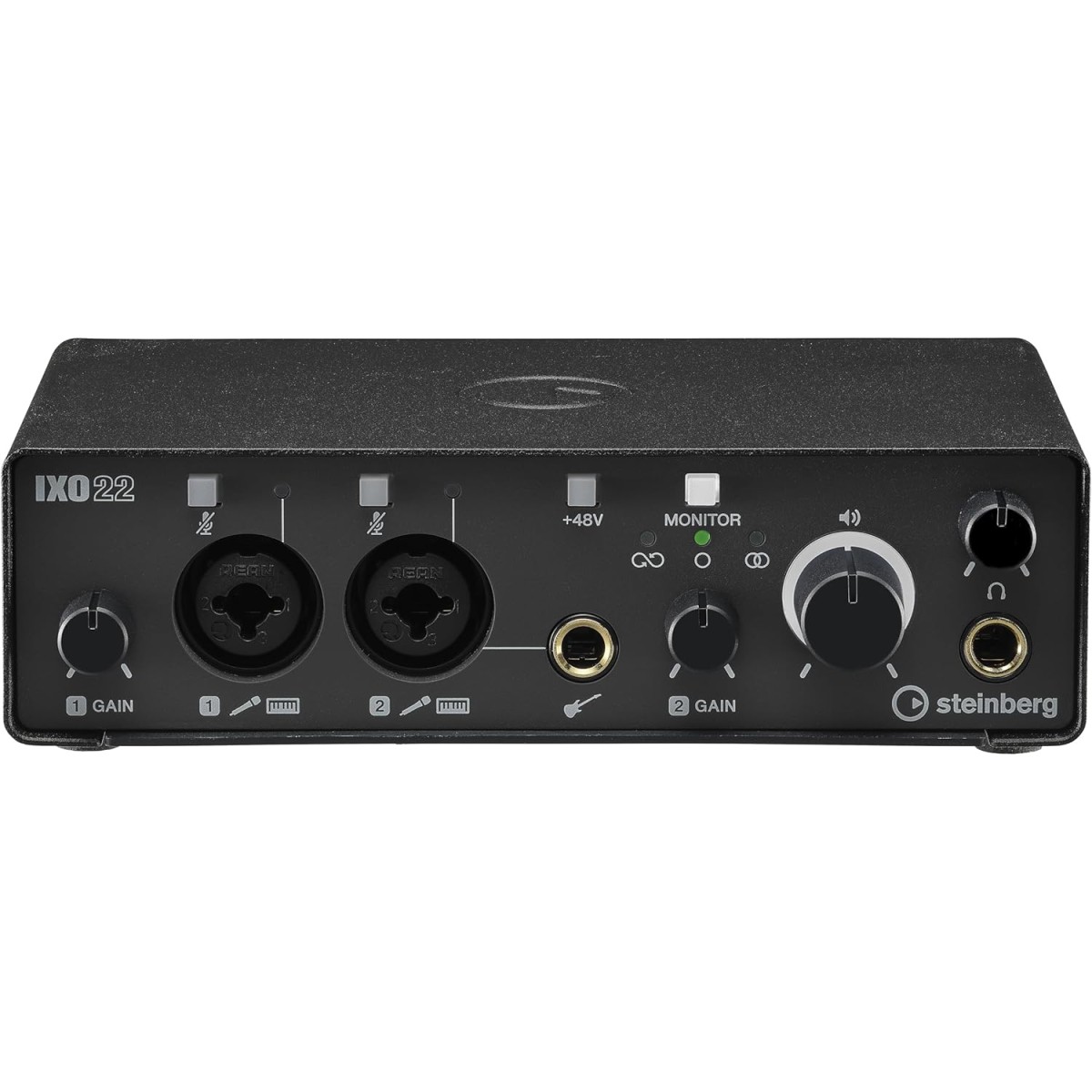 Steinberg IXO22 2x2 USB Ses Kartı (Siyah) Steinberg IXO22 2x2 USB Ses Kartı (Siyah)