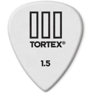 Jim Dunlop 462R1.50 Tortex III Pena (1.5 mm) Jim Dunlop 462R1.50 Tortex III Pena (1.5 mm)