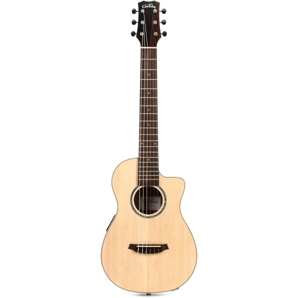 Cordoba Mini II EB-CE Travel Elektro Klasik Gitar (Natural)