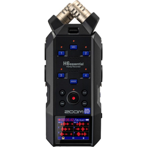 Zoom H6ssential Ses Kayıt Cihazı (Siyah)