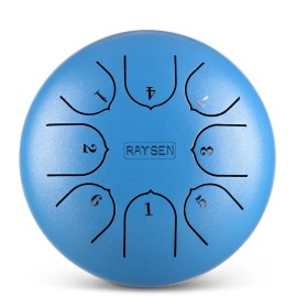 Raysen LHG8-6 6'' 8 Nota C5-major Tongue Drum Raysen LHG8-6 6'' 8 Nota C5-major Tongue Drum