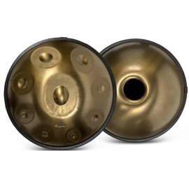 Raysen Professional Series Handpan D Kurd 9 Nota Handpan (Gold) Raysen Professional Series Handpan D Kurd 9 Nota Handpan (Gold)