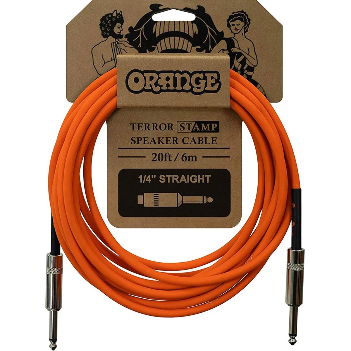 Orange CA041 Terror Stamp 1/4 Inch - 1/4 Inch Hoparlör Kablosu (6 Metre)