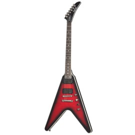 Epiphone Dave Mustaine Prophecy Flying V Figured Elektro Gitar (Aged Dark Red Burst) Epiphone Dave Mustaine Prophecy Flying V Figured Elektro Gitar (Aged Dark Red Burst)